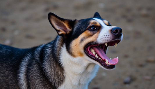 Close-up of a happy dog outdoors highlighting common dog handling mistakes to avoid