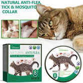 FelRelWel cat tracker collar with natural essential oil tick prevention collar for flea mosquito protection