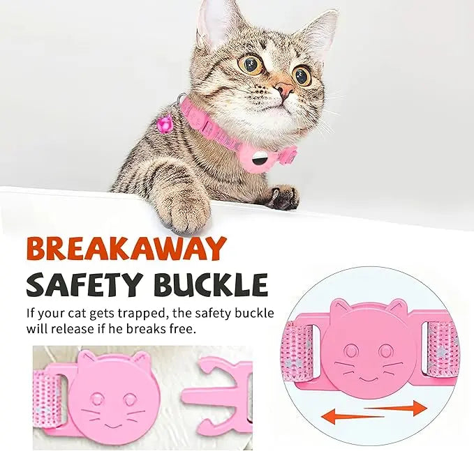GPS Tracking Device for Cats | Real-Time Location  Lightweight Collar