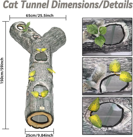 Cat Tunnel Tree Designs Tunnel for Cats